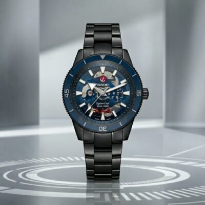 Rad_o Captain Cook HighTech Automatic Black-Blue-Silver