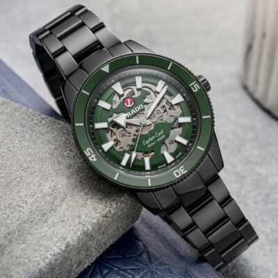 Rad_o Captain Cook HighTech Automatic Black-Green