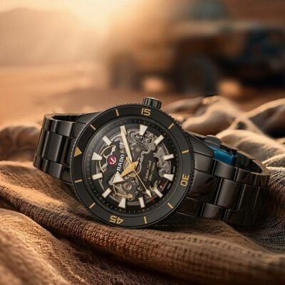 Rad_o Captain Cook HighTech Automatic Black-Gold
