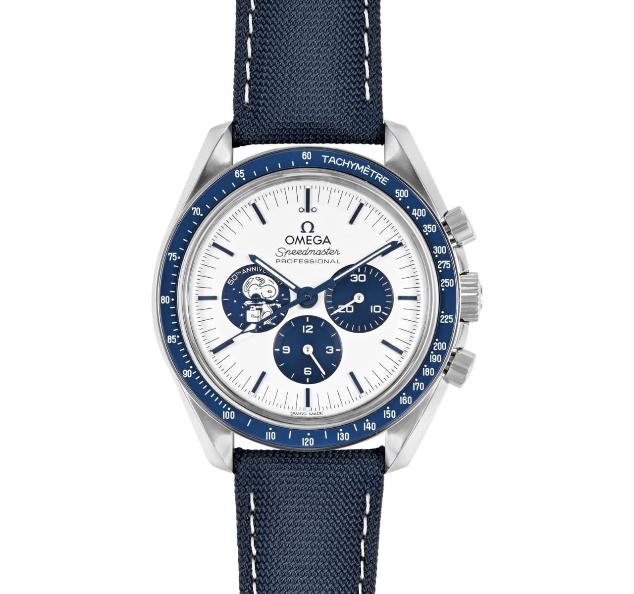 Omeg_a Speedmaster Silver Snoopy