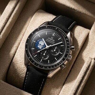 Omeg_a Speedmaster Black Snoopy