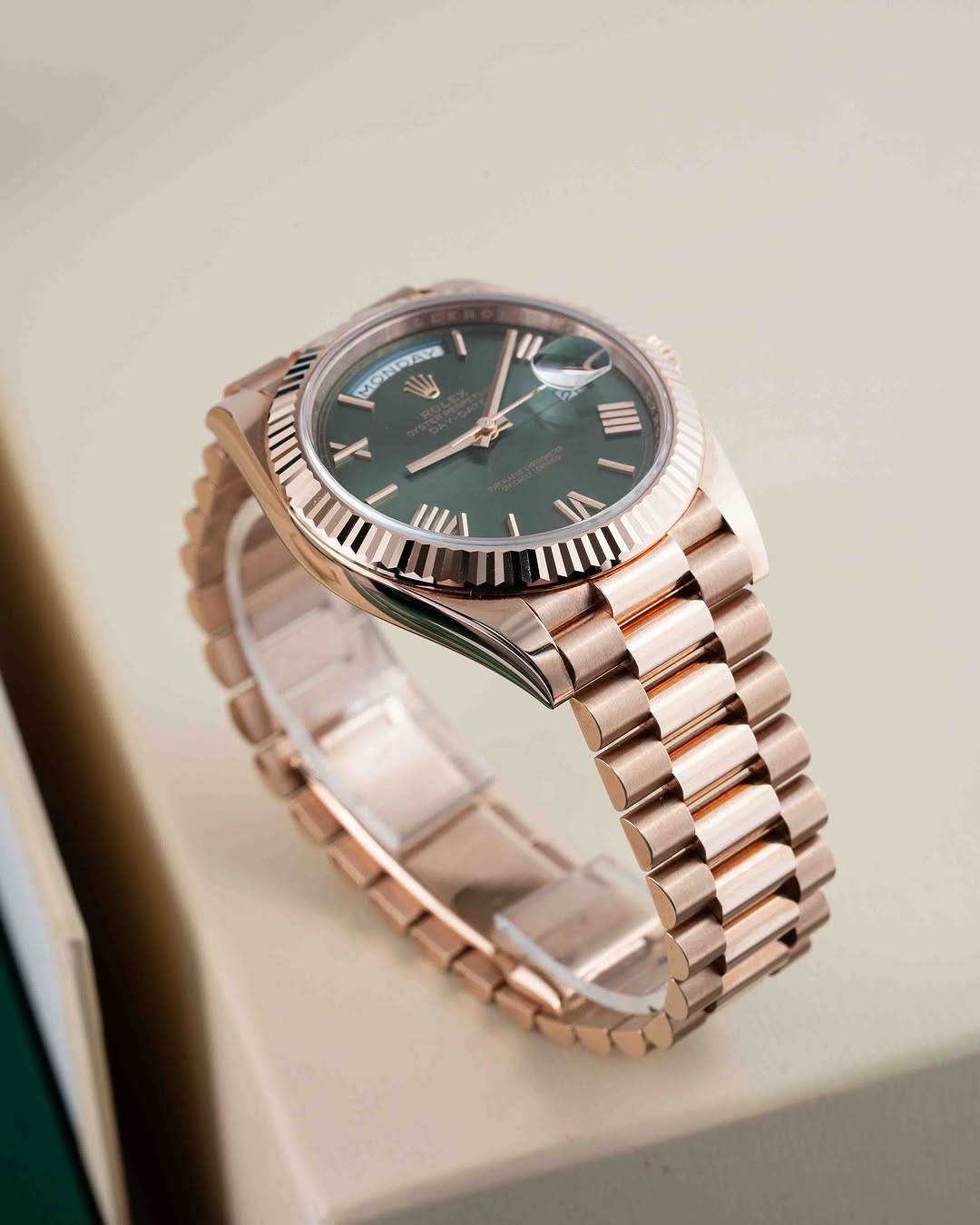 Role_x Oyster Perpetual Day Date Automatic Copper-Green - Image 13