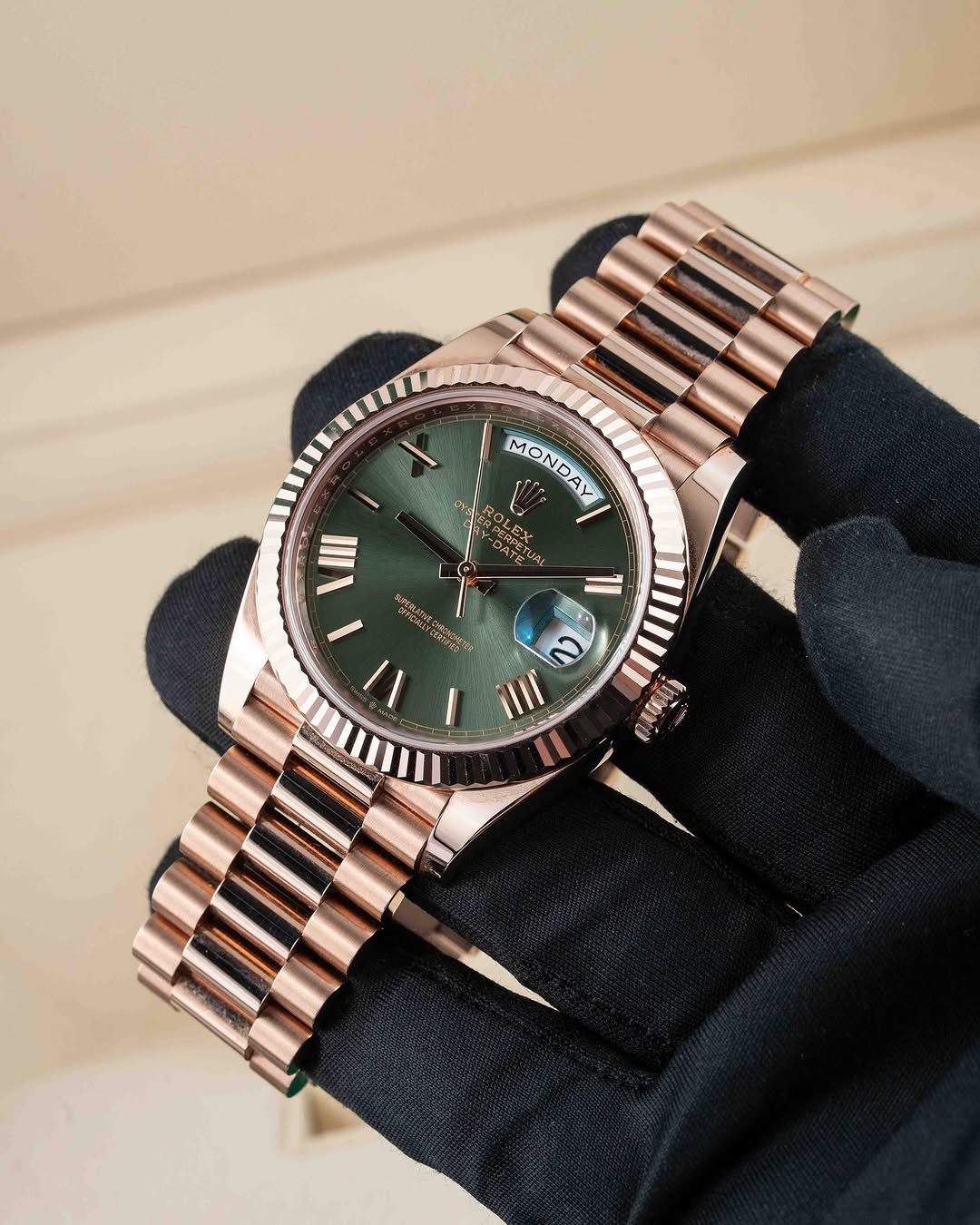 Role_x Oyster Perpetual Day Date Automatic Copper-Green - Image 9