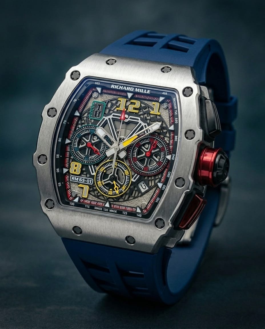 Richard Mille RM 50-03 Tourbillon Blue-Silver
