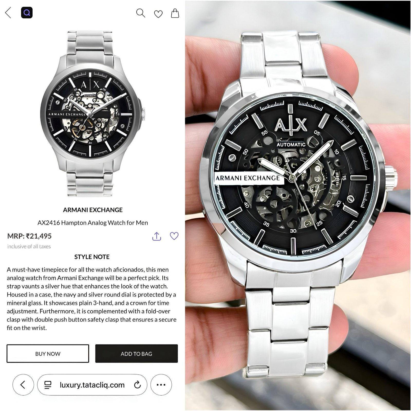 Arman_i Exchange Ax2418 Hampton Automatic - Image 4