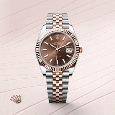 Role_x Oyster Perpetual Date Just 2Ton-Copper-Brown