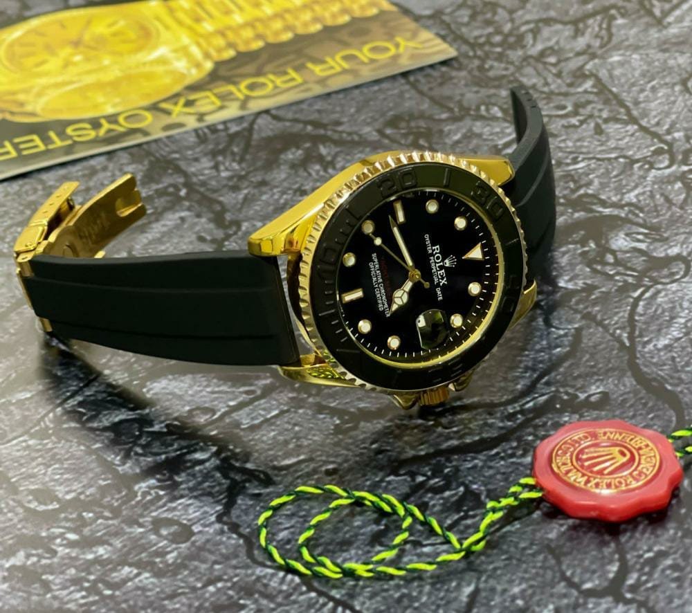 Role_x Oyster Perpetual Yach Master Battery Gold - Image 2
