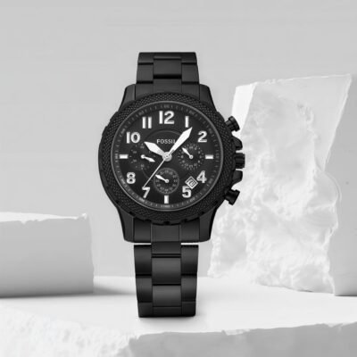Fossi_l Bowman Chronograph Black-White