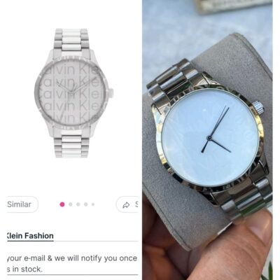 Calvin K_lein Rocna Ura Silver