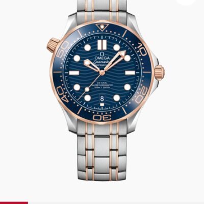 Omeg_a Seamaster Diver 300M Automatic 2Ton-Copper-Blue