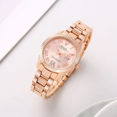 Role_x Oyster Perpetual Date Just Copper-Pink