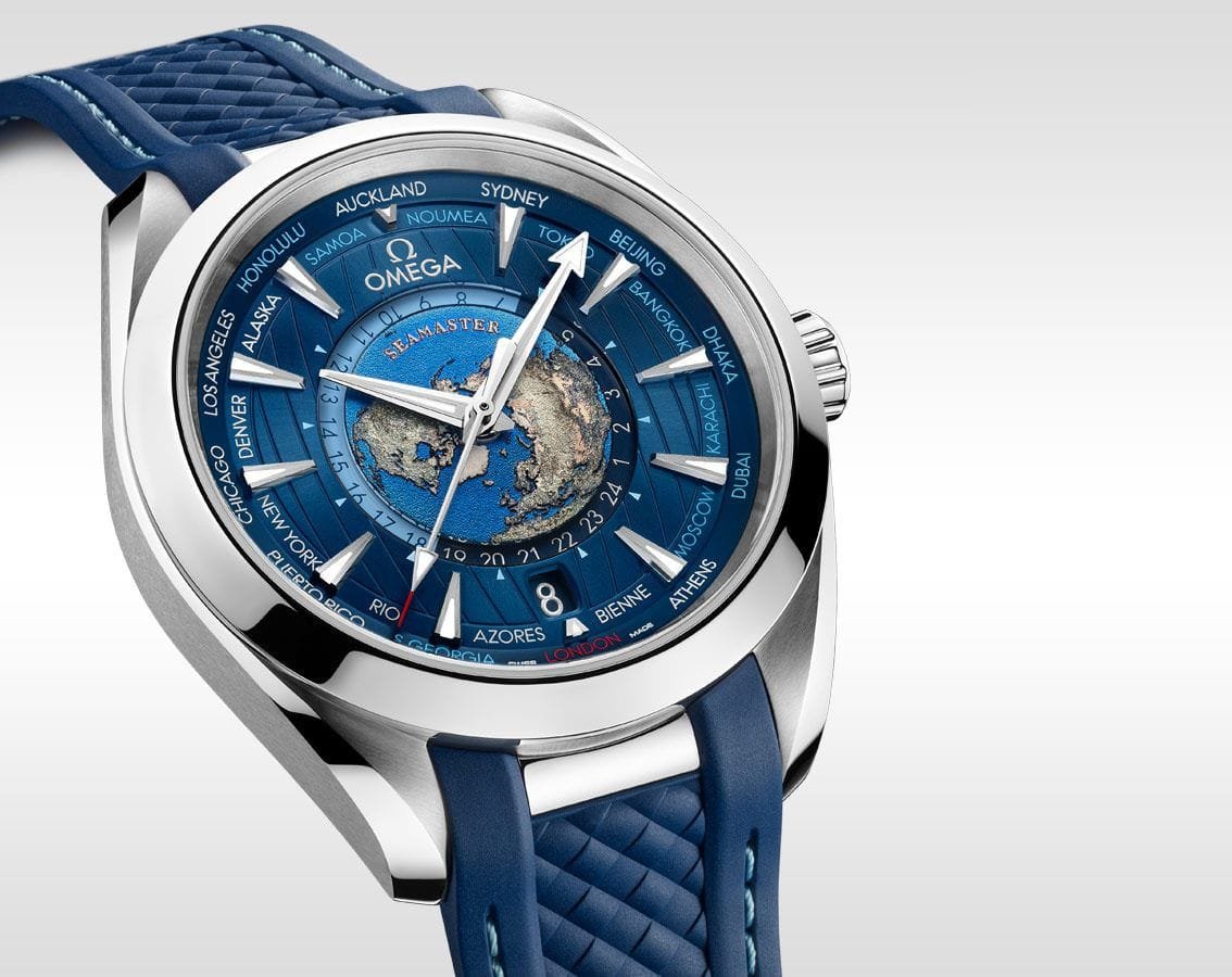 Omeg_a Seamaster Aqua Terra World Map Automatic - Image 6