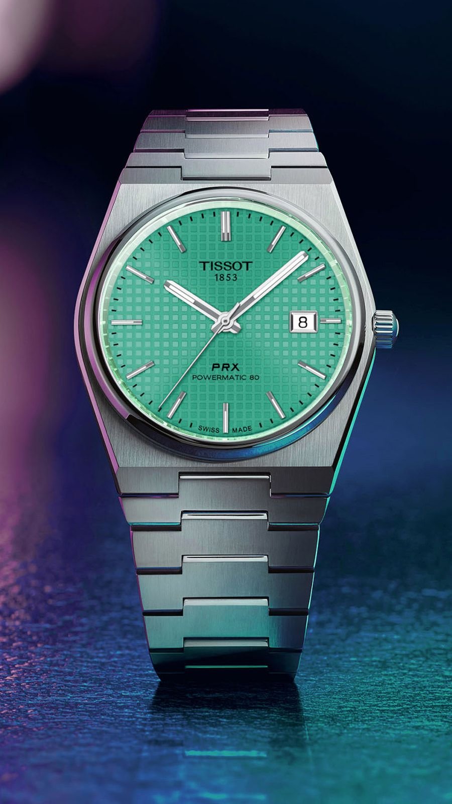 Tisso_t 1853 Prx Automatic Top Quality Silver-Tiffny - Image 3