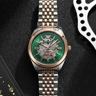 Emporio Arman_i Antonio Automatic 2Ton-Copper-Green