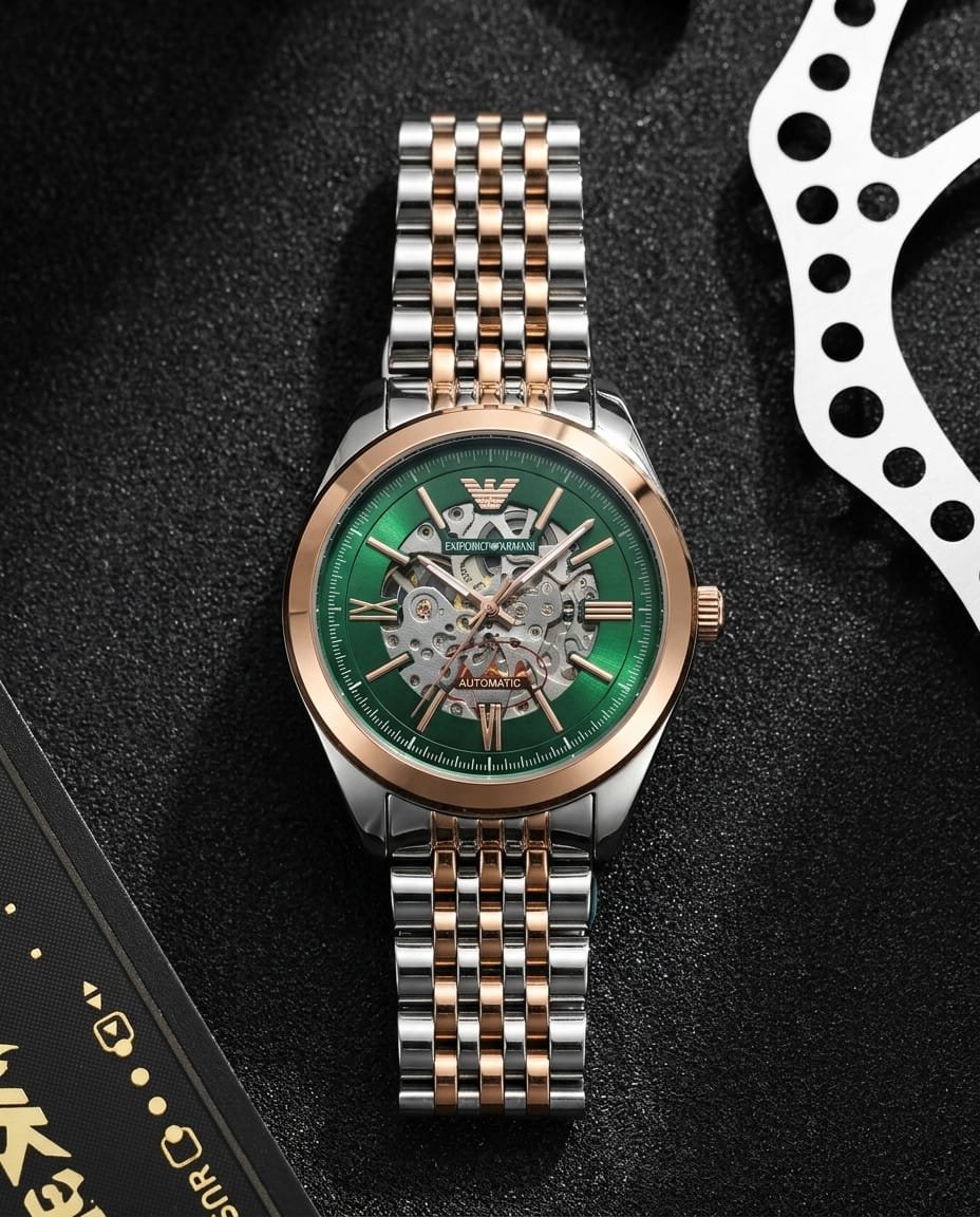 Emporio Arman_i Antonio Automatic 2Ton-Copper-Green