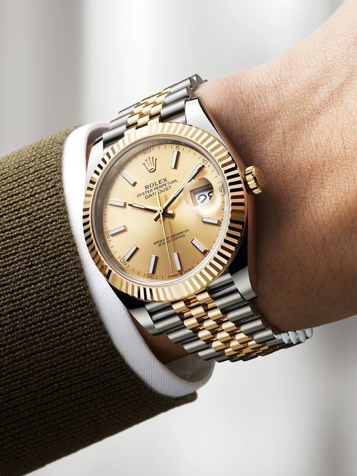 Role_x Oyster Perpetual Date Just 2Ton-Gold-Yellow - Image 2