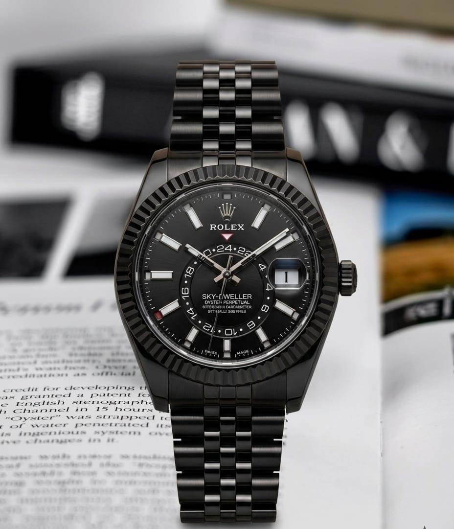 Role_x Oyster Perpetual Sky Dweller Black