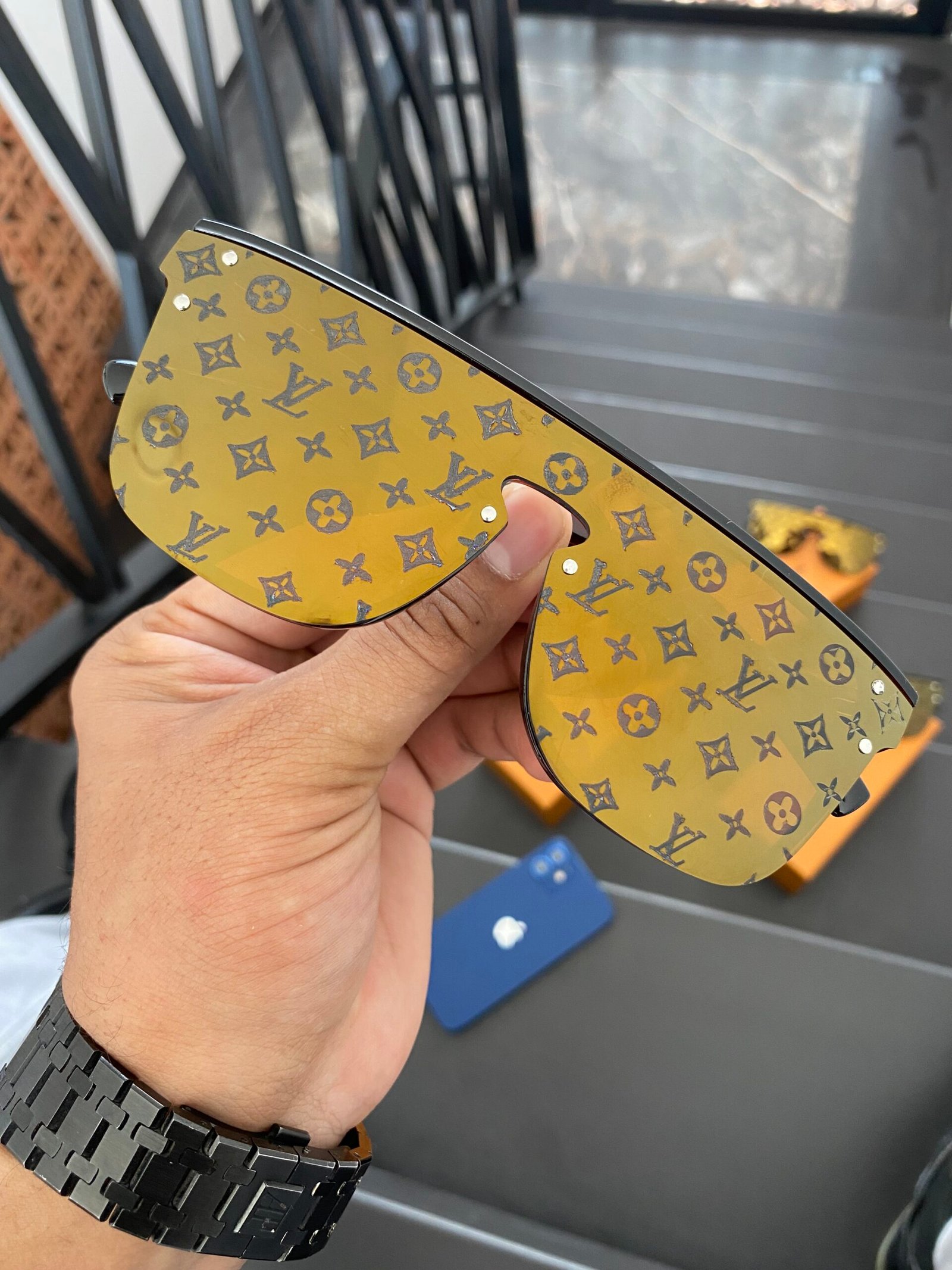 LV_1822 printed brown - Image 6