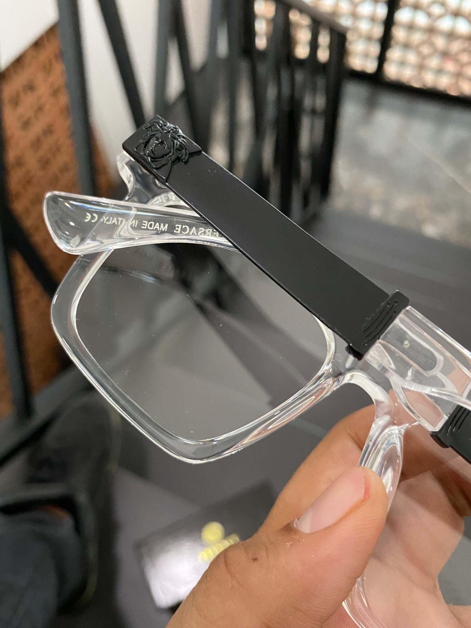 Versace 1911 Crystal Black Frame - Image 6