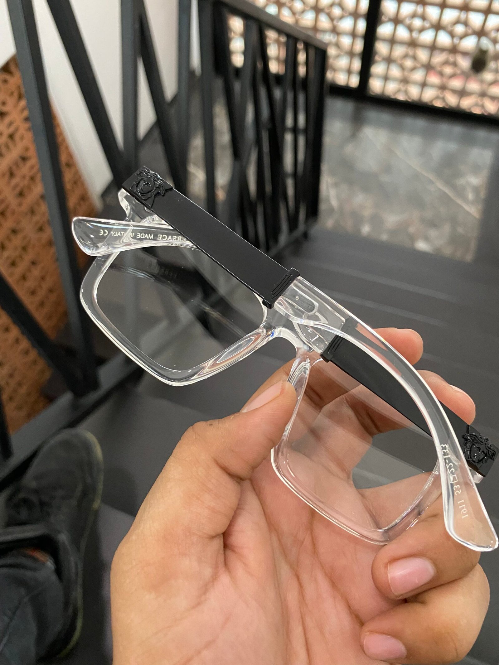 Versace 1911 Crystal Black Frame - Image 5