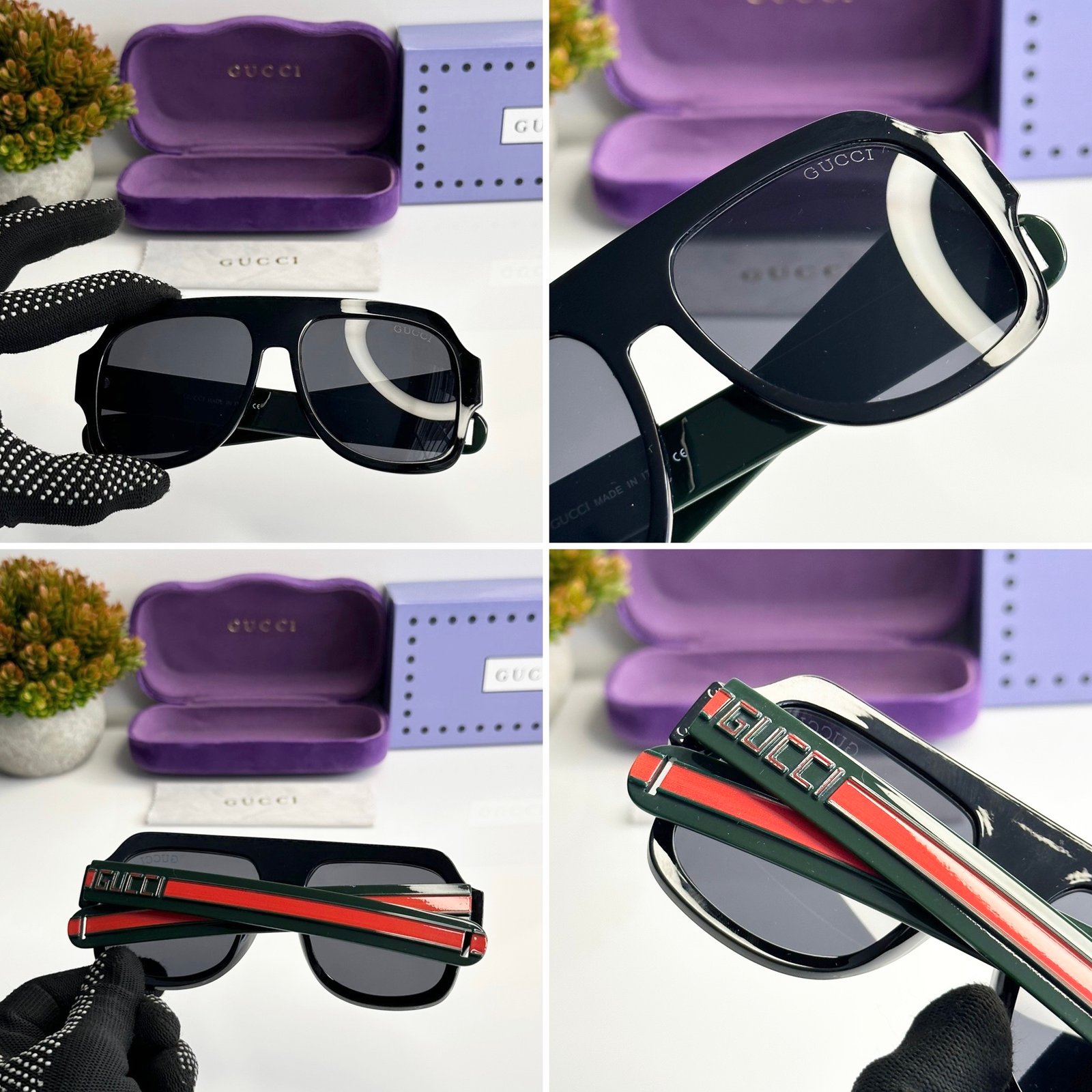 Gucci_0255_Black_Green - Image 2