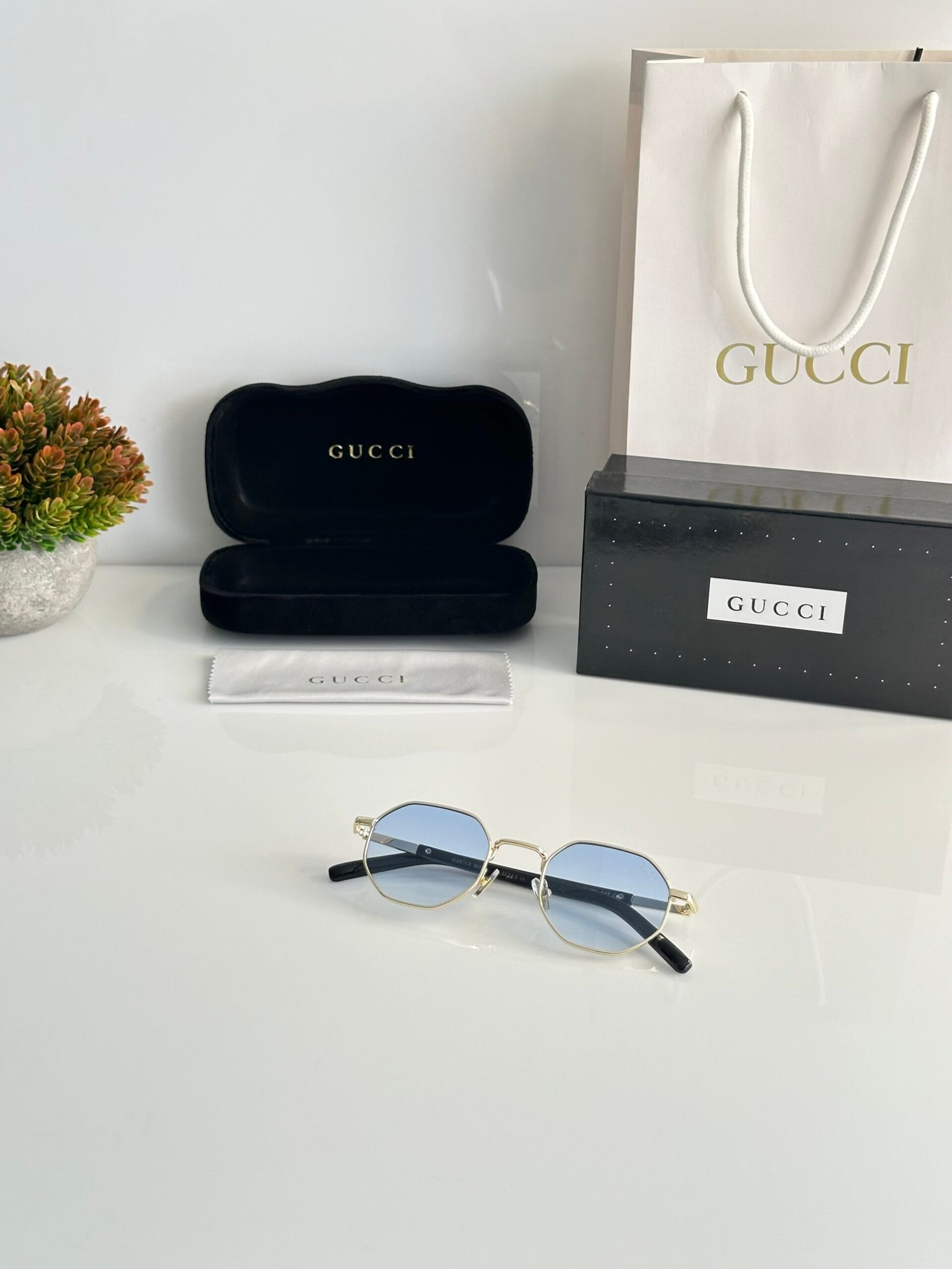 Gucci_2206_Gold_Blue - Image 4