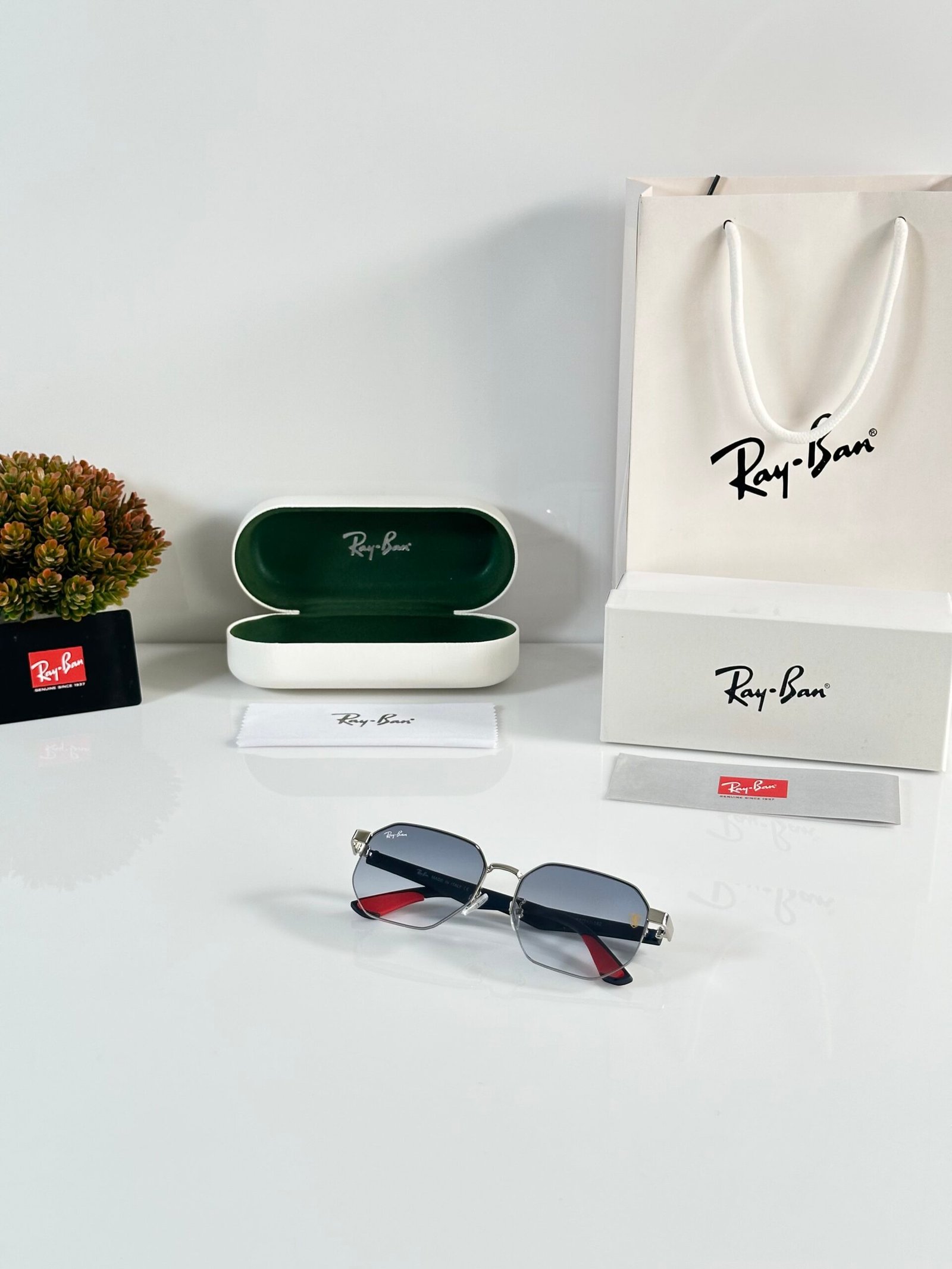 Rayban 07 Silver Blue - Image 4