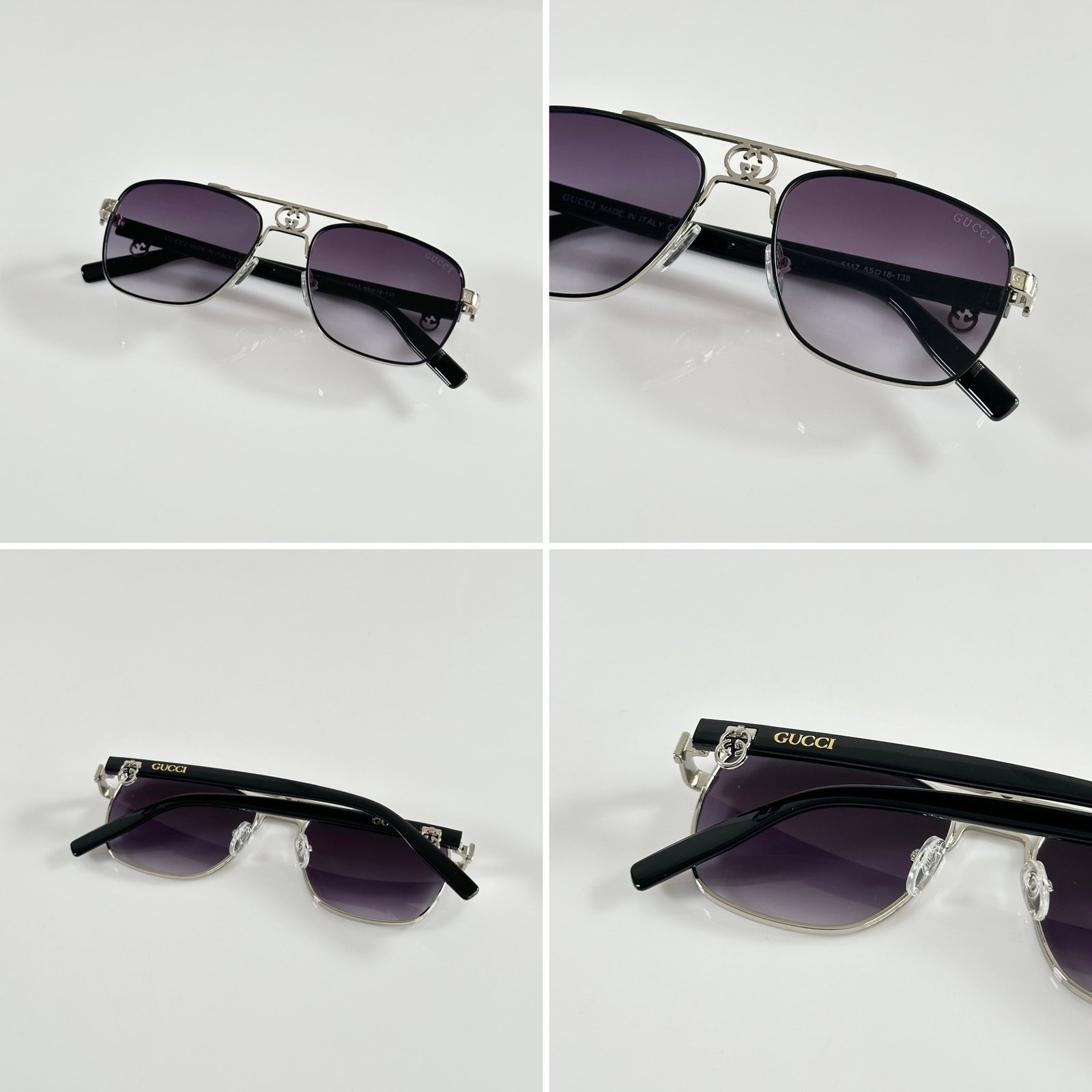 Gucci_5117_Silver_Black_DC - Image 2