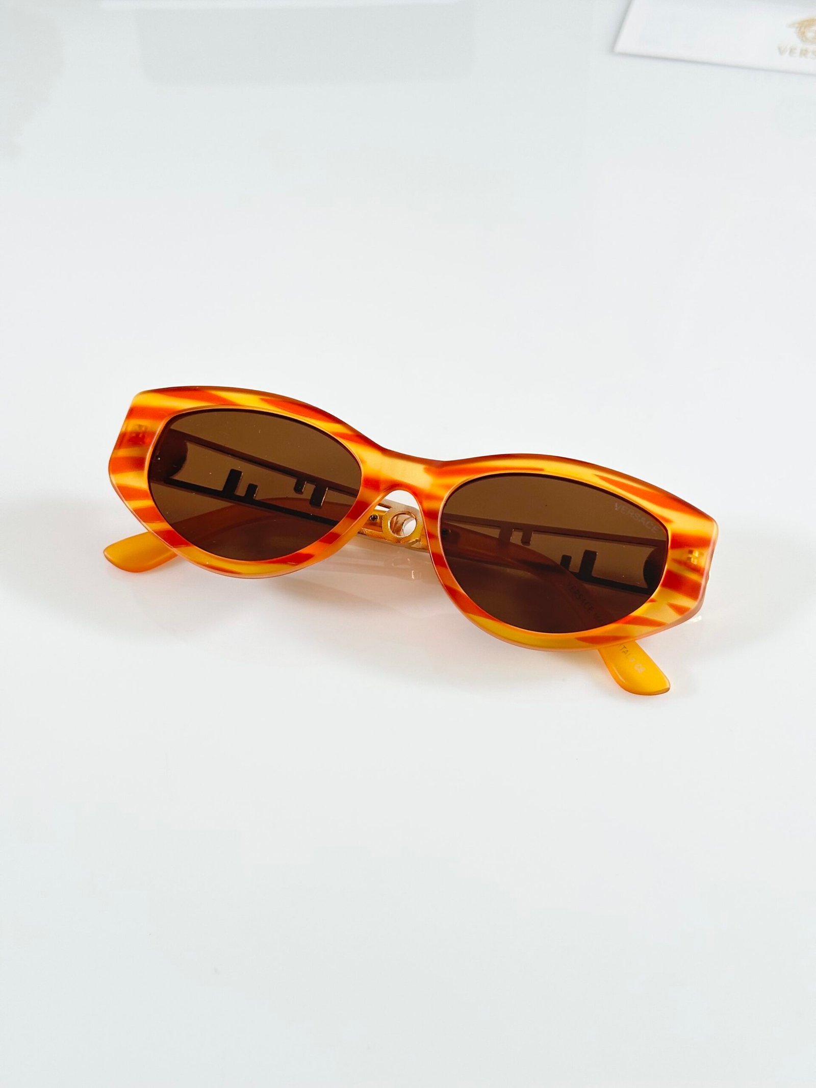 Versace WMNS 044 Gold Tiger Orange - Image 3