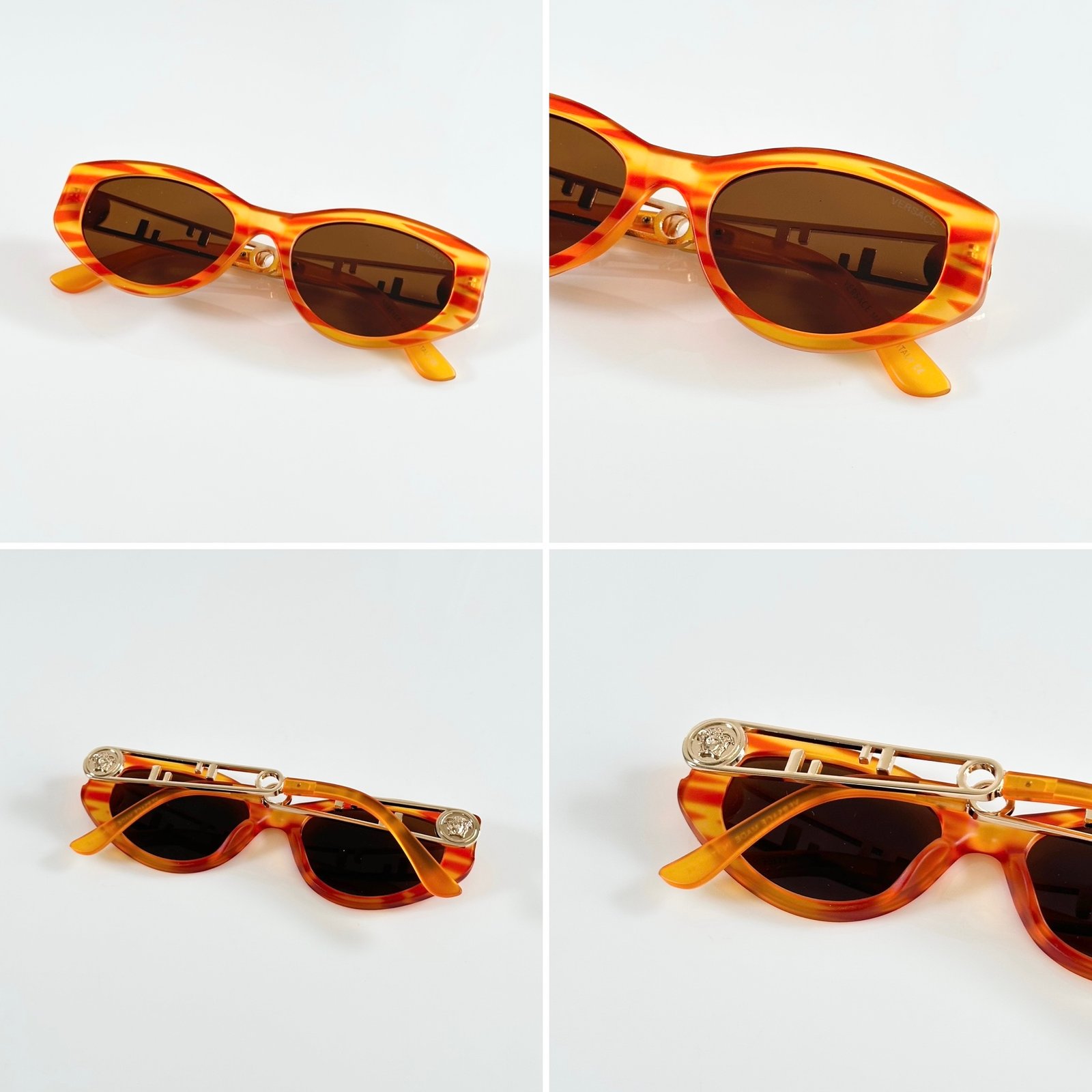Versace WMNS 044 Gold Tiger Orange - Image 2