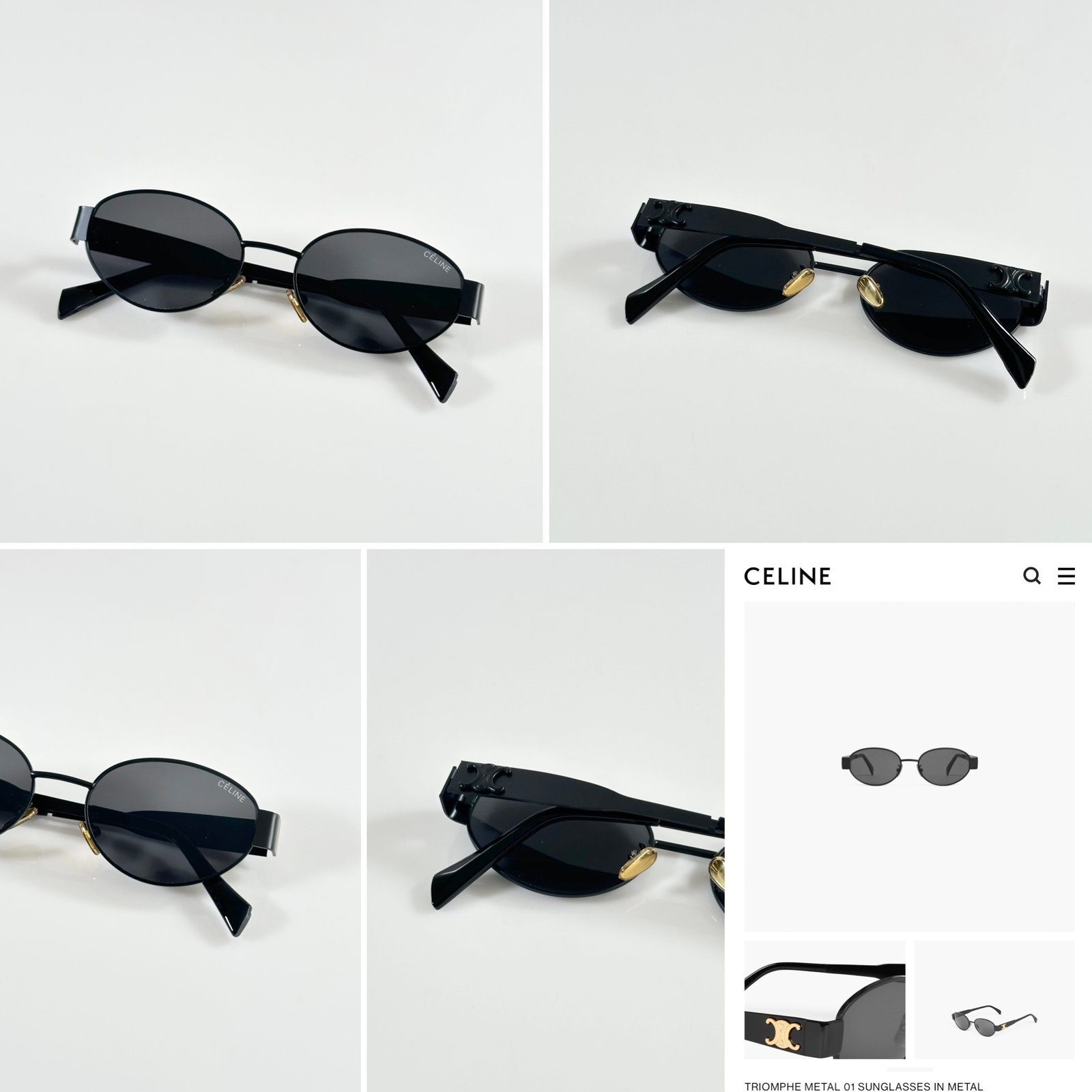 Celine 1006 Full Black - Image 3
