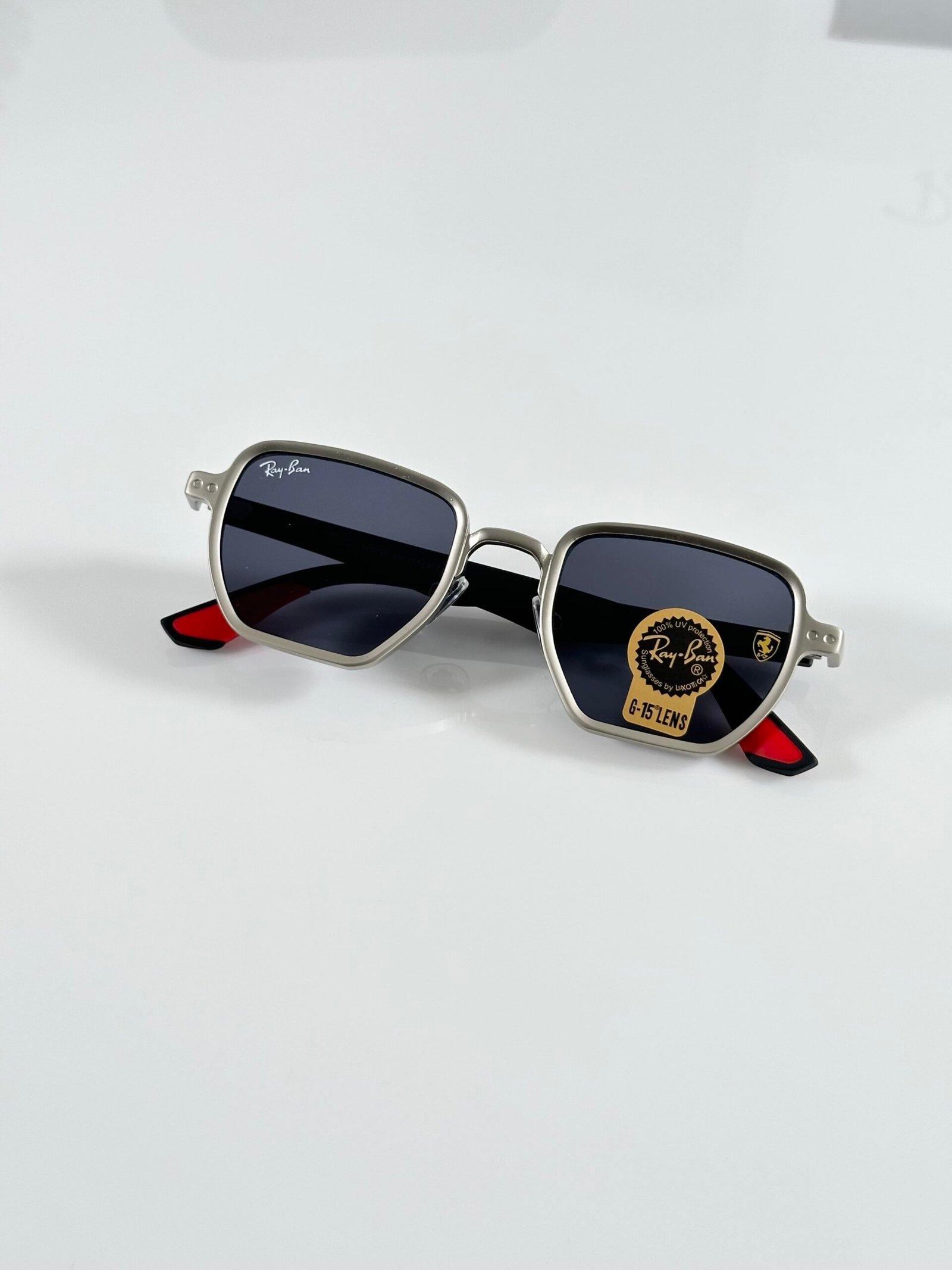 Rayban 08 Silver Black - Image 3