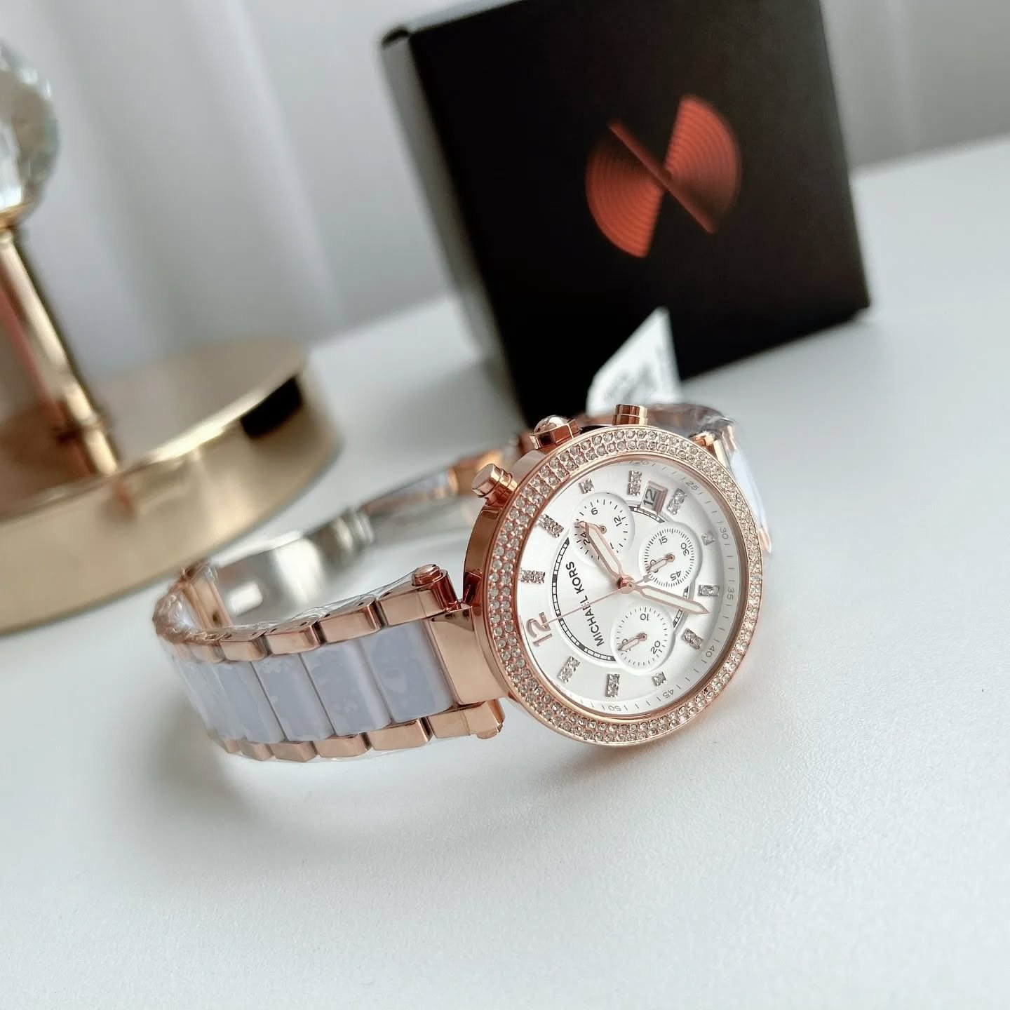 Michae_l Kors Parker Mk5774 Copper Semi-Japan - Image 4
