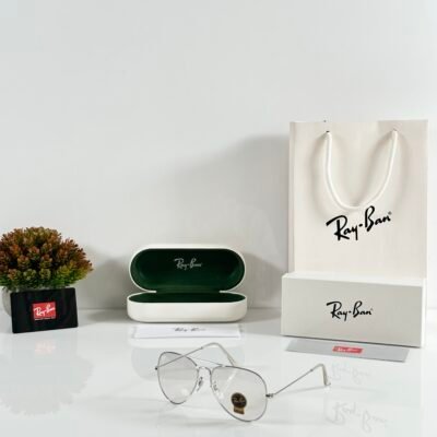 Rayban Aviator 3026 Silver Day Night Colour Change