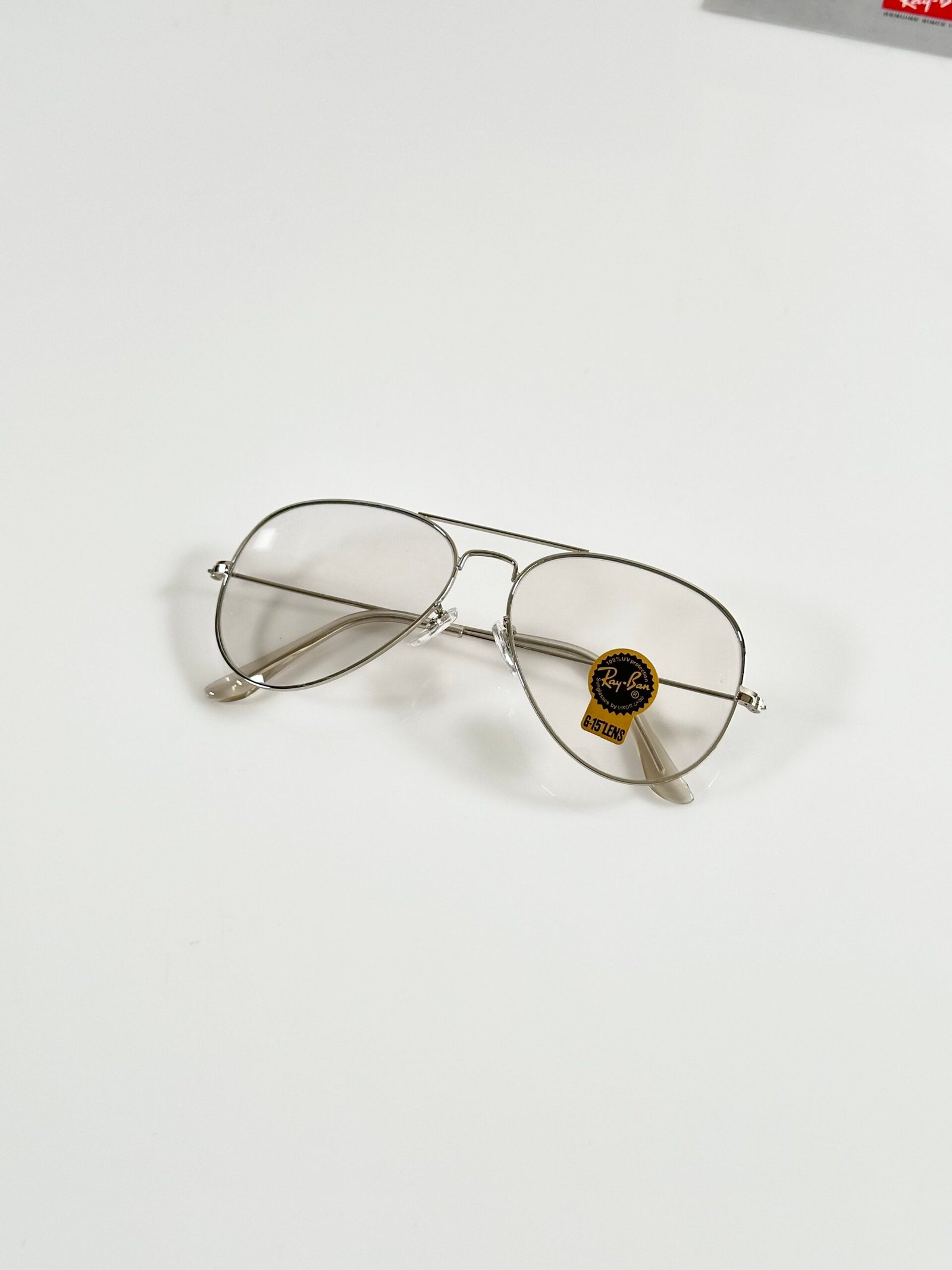 Rayban Aviator 3026 Silver Day Night Colour Change - Image 3