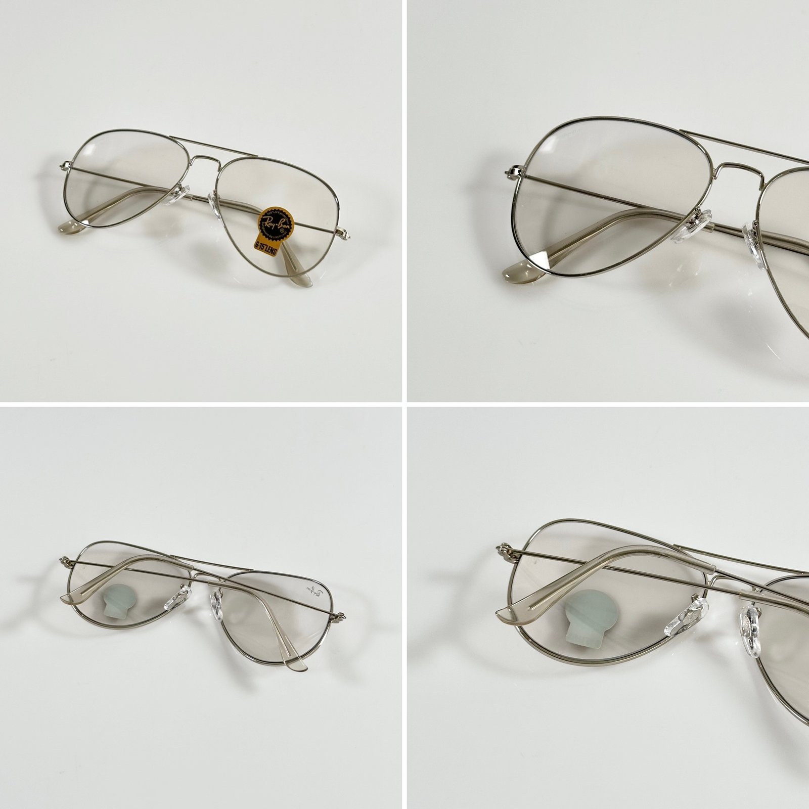 Rayban Aviator 3026 Silver Day Night Colour Change - Image 2