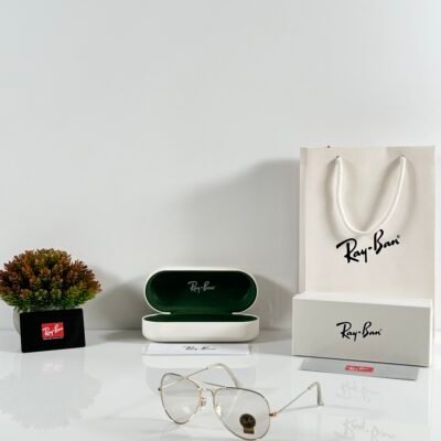 RB Aviator 3026 Gold Day Night Colour Changing