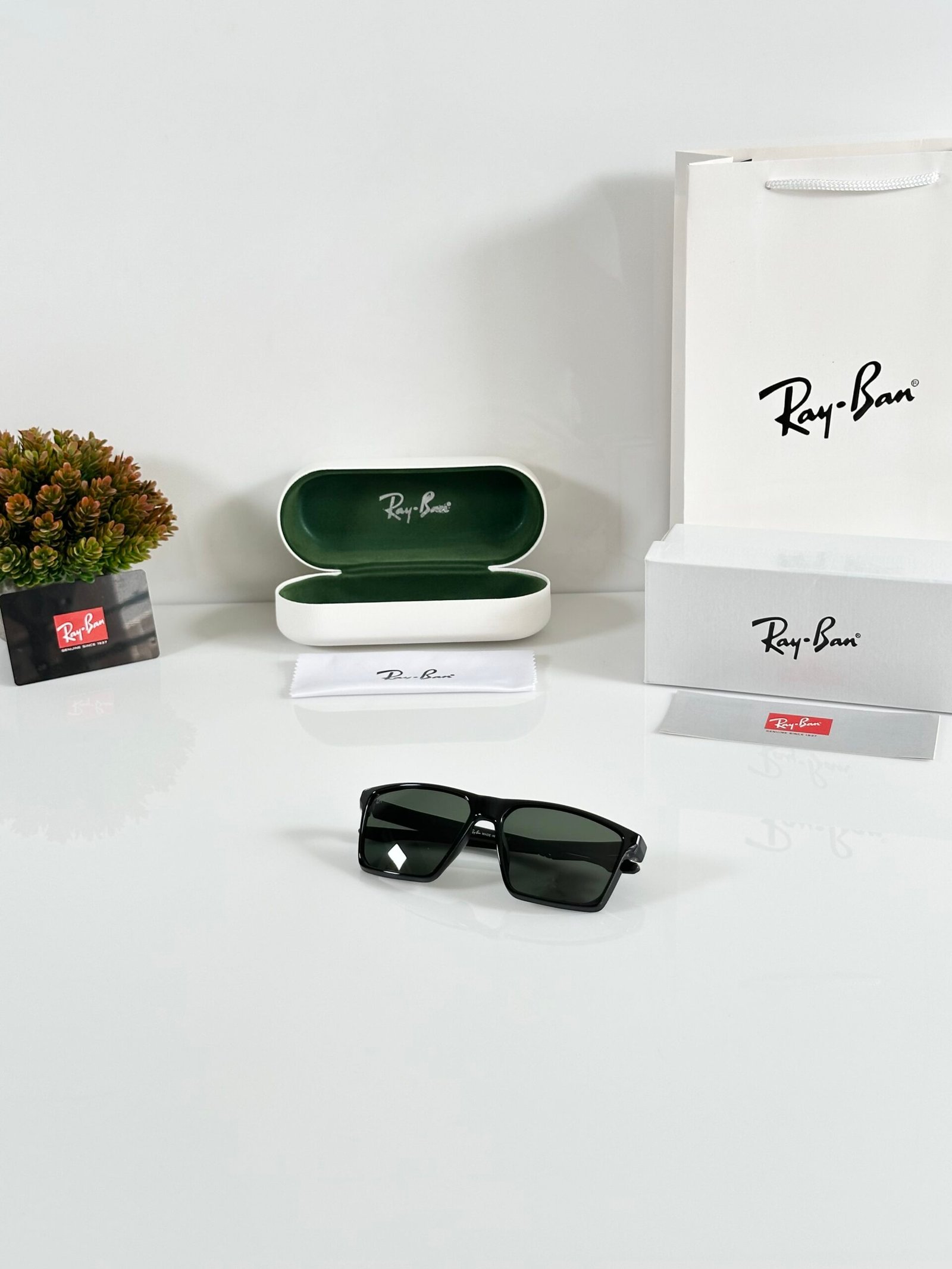 Rayban 6001 Black Green - Image 4