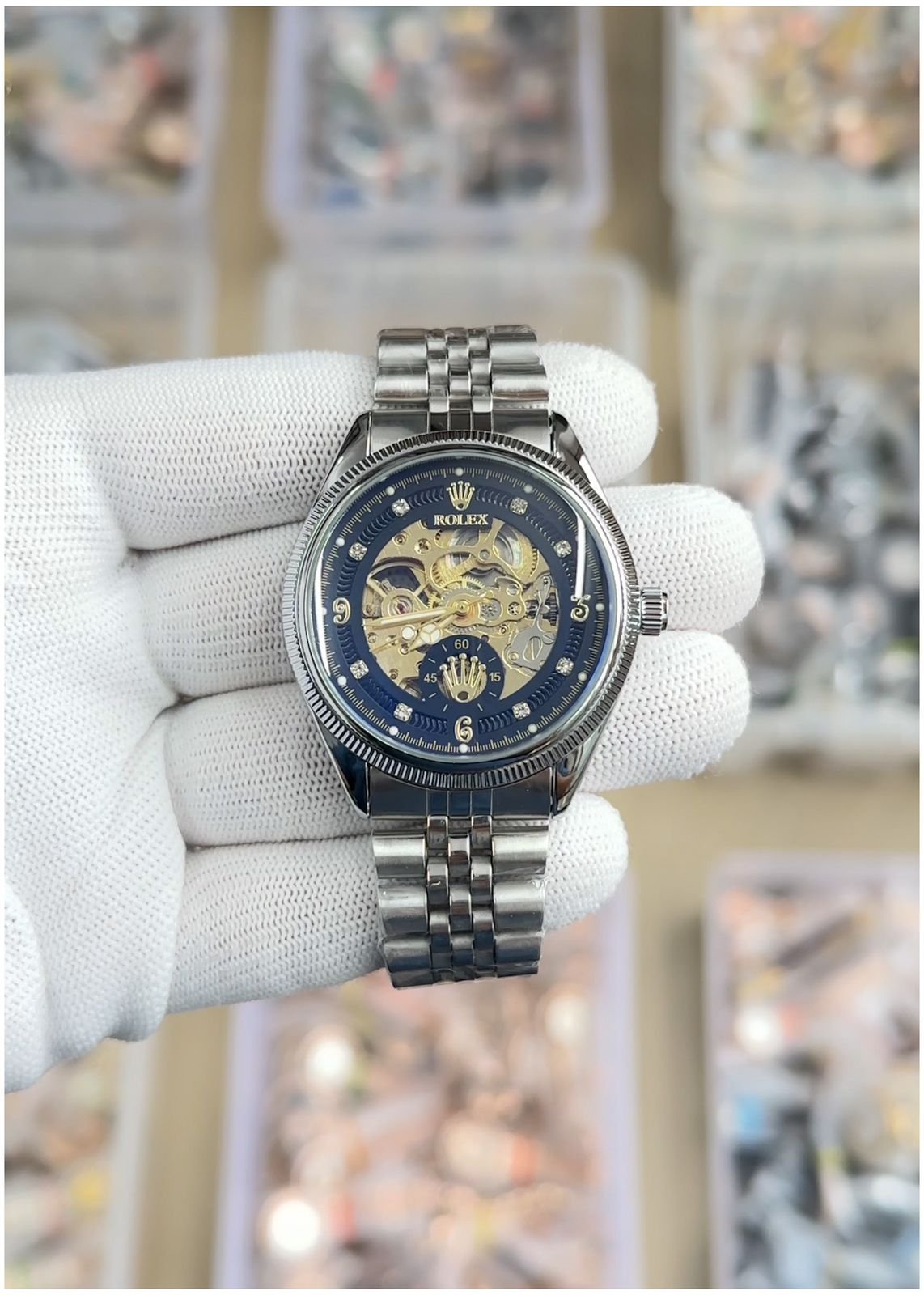 Rolee_x Oyster Perpetual Skeleton