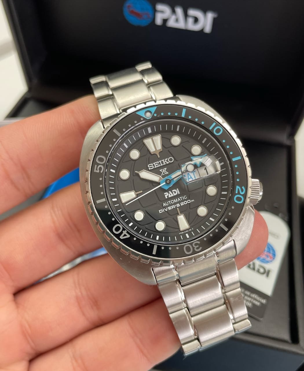 Seiko Padi Srp789 Turtle Pepsi Semi-ETA - Image 2