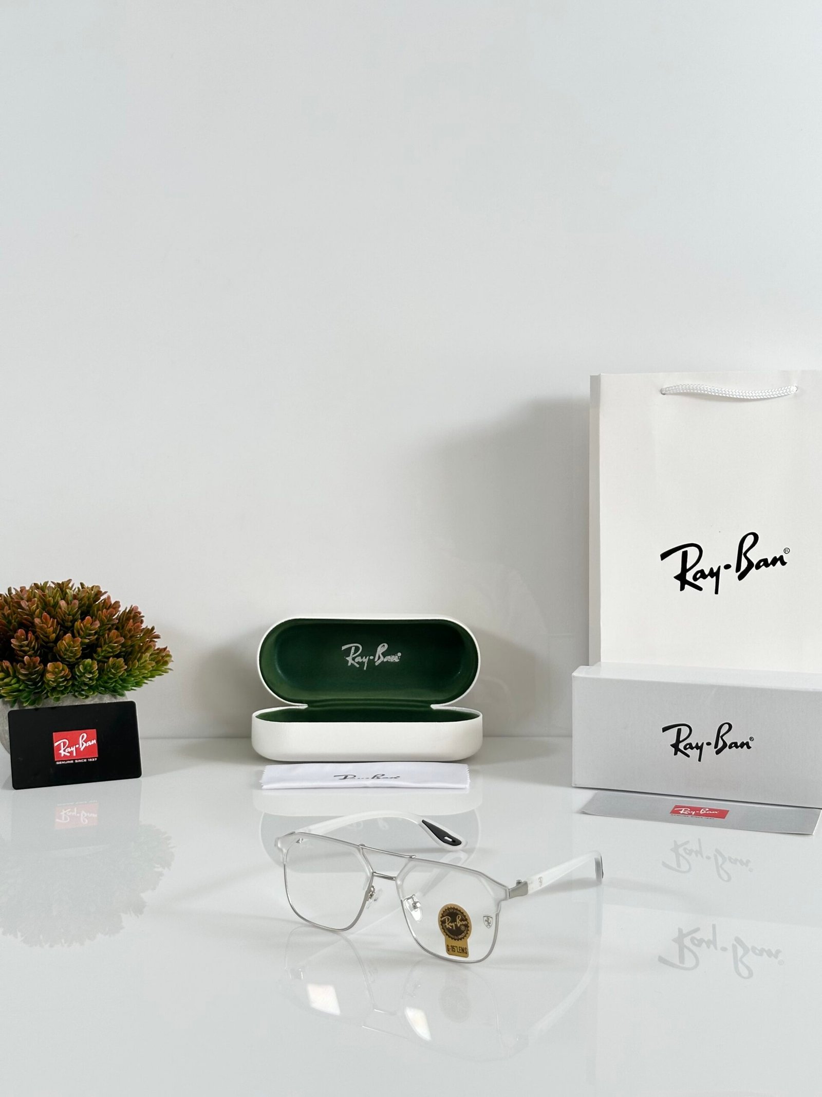 Rayban 04 Ice Day Black Tip