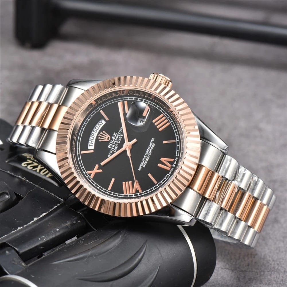 Rolee_x Oyster Perpetual Day Date 40 Battery 2Ton Copper Black - Image 2