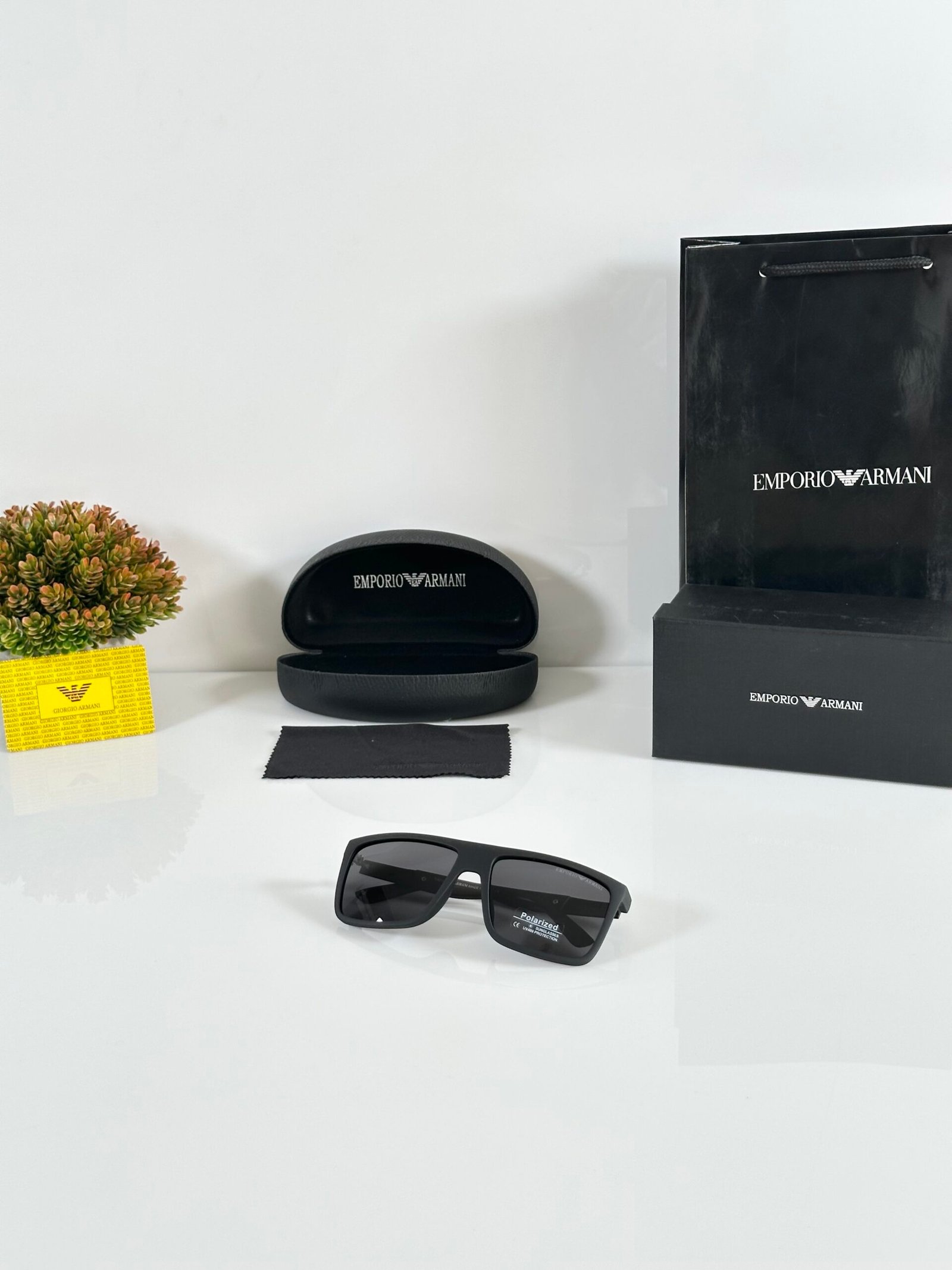 EA Emporio 4001 Black Brown Stick - Image 4