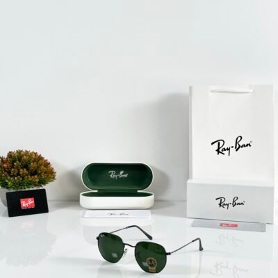 Rayban 3548 Black Green (GLASS)