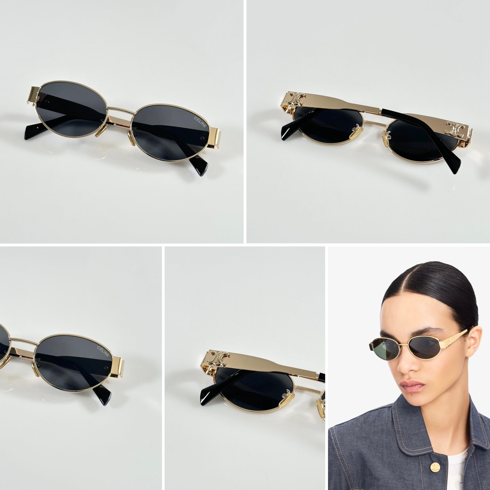 Celine WMNS 1006 Gold Black - Image 2