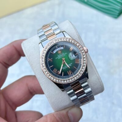 Role_x Oyster Perpetual Day Date Diamon. Copper