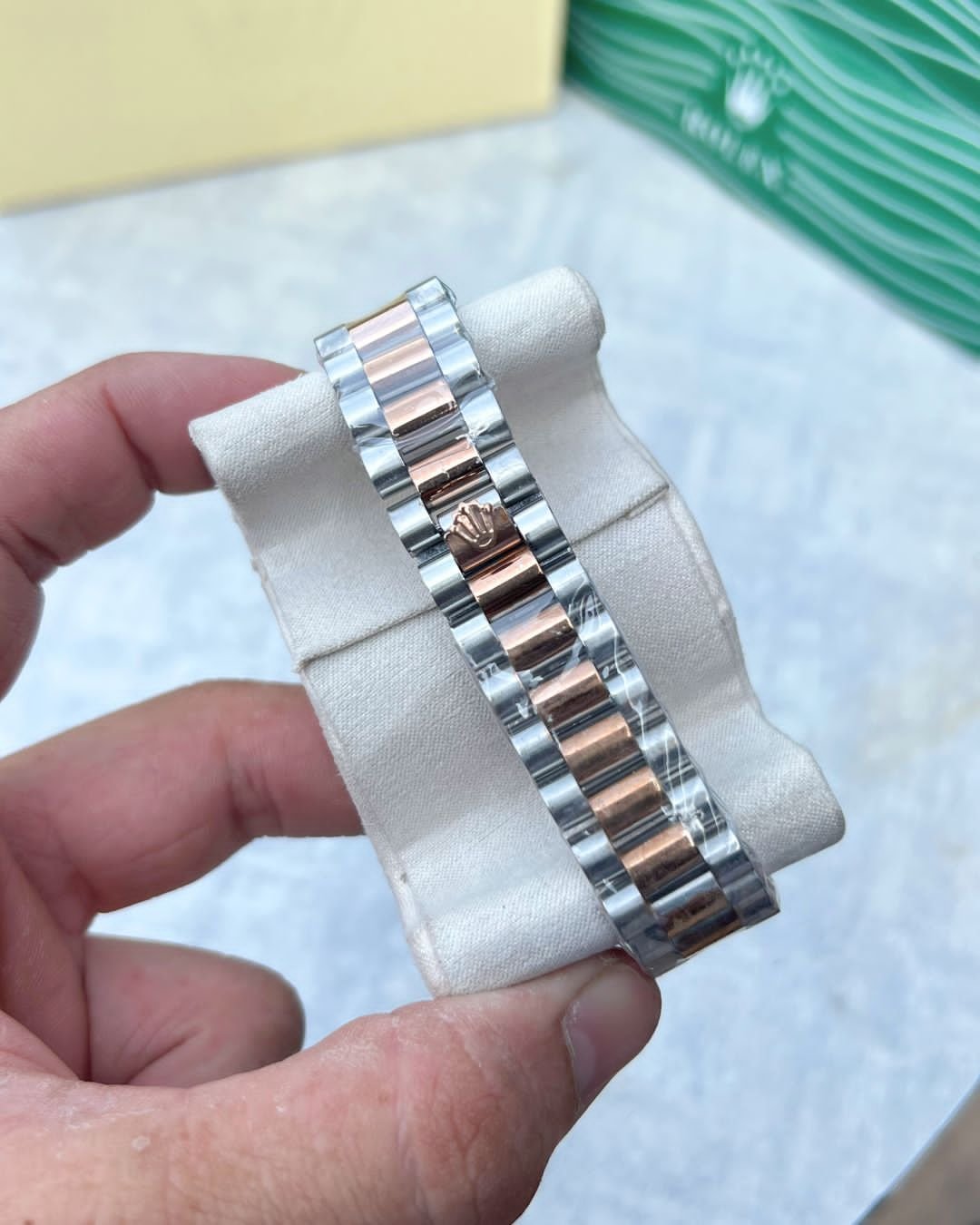 Role_x Oyster Perpetual Day Date Diamon. Copper - Image 2