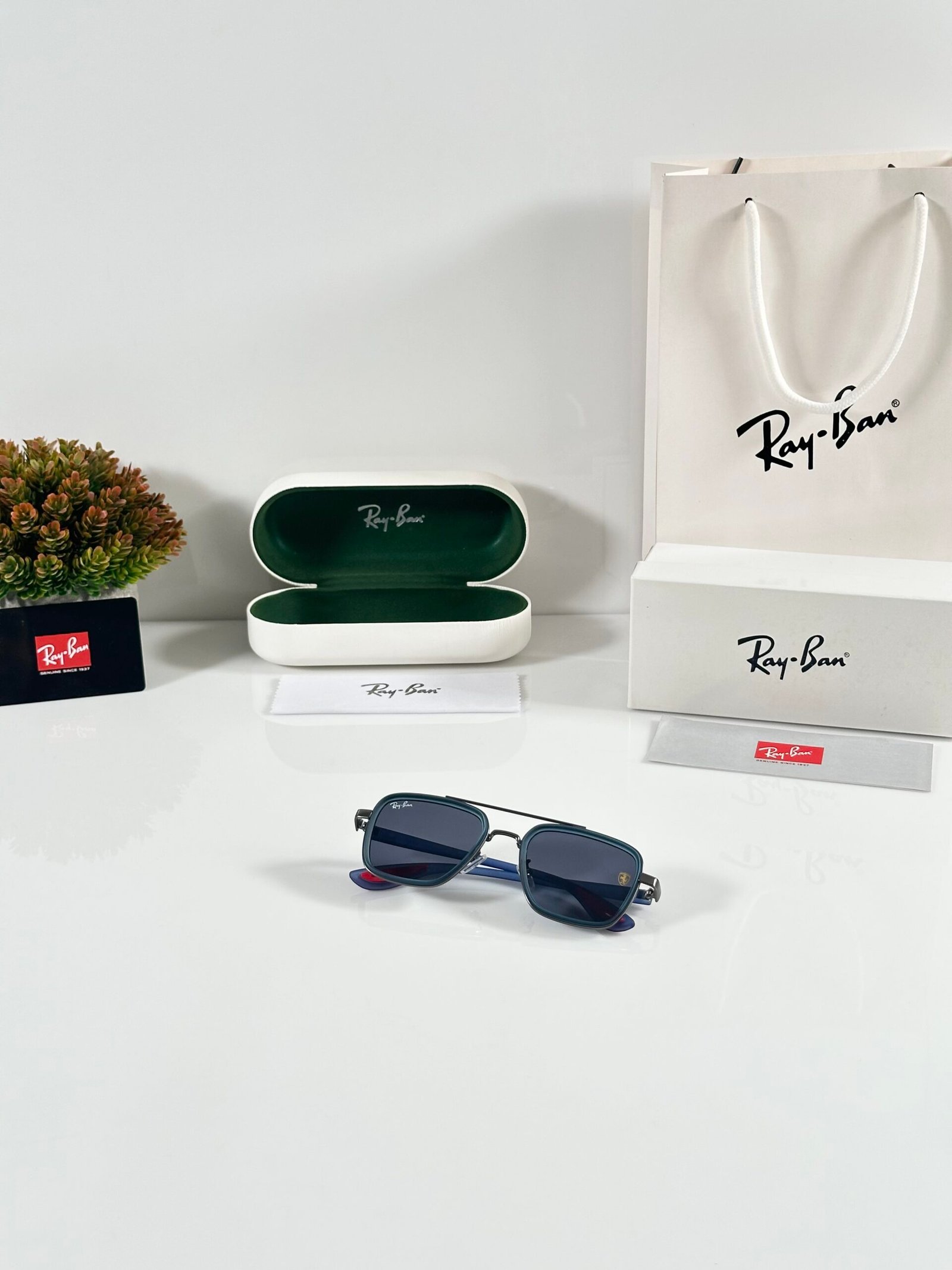 Rayban 06 Blue Black - Image 4