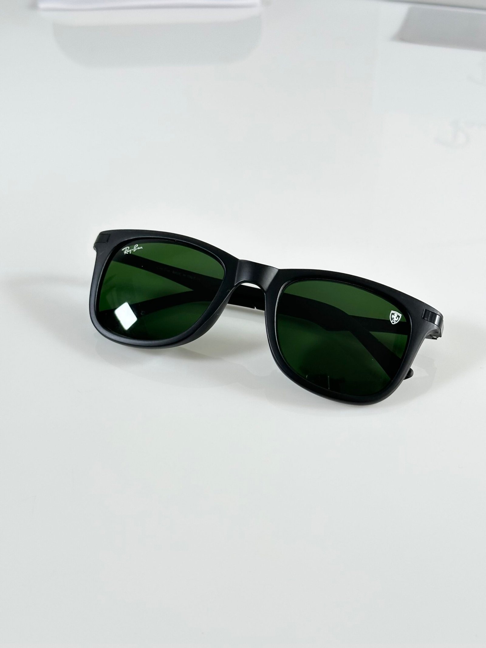 RB 4287 Black Green (GLASS) - Image 3