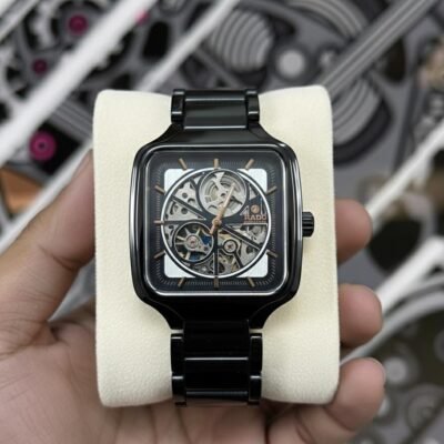 Rad_o True Square Automatic Open Heart Copper
